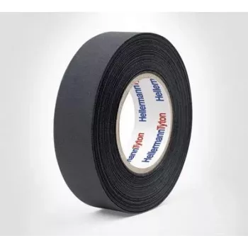 HellermannTyton HTAPE-PROTECT180 nastro in gomma autoagglomerante, nero, 25 m x 19 mm x 1,18 mm 712-10002