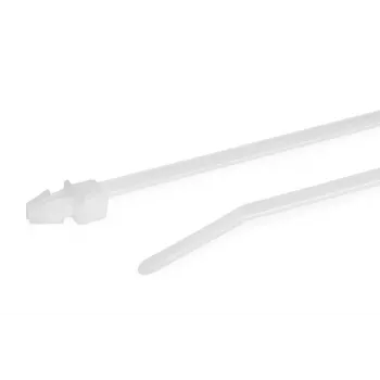 HellermannTyton T30RSF Fascetta serracavi bianca, 158mm x 3,6mm, 500 pezzi 126-00330