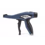 HellermannTyton EVO7iSP Attrezzo per fascette serracavi, blu/nero, 2,2-5,0 mm, taglio a filo 110-77002