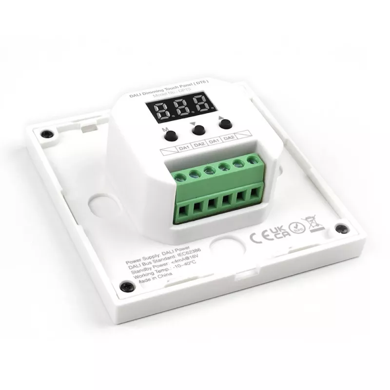 Miboxer pannello touch dimmer LED Smart DALI DT6 (DP1S)