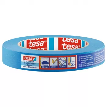 Tesa nastro di mascheratura Precision 4440 Outdoor UV Plus, blu, 50 m x 19 mm 04440-00000-00