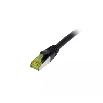Synergy21 Cavo patch outdoor CAT6A S-STP RJ45, 1,5m, nero, resistente ai raggi UV/all'acqua, 500MHz, 10Gbps