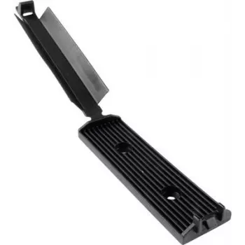 HellermannTyton FKH80 fissaggio a vite per fascette, nero PA66, 25 mm x 56,5 mm, 100 pezzi 151-16800