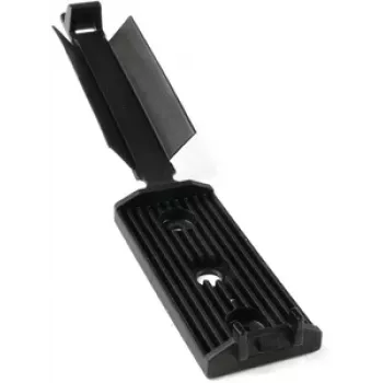 HellermannTyton FKH80 fissaggio a vite per fascette, nero PA66, 25 mm x 56,5 mm, 100 pezzi 151-16800