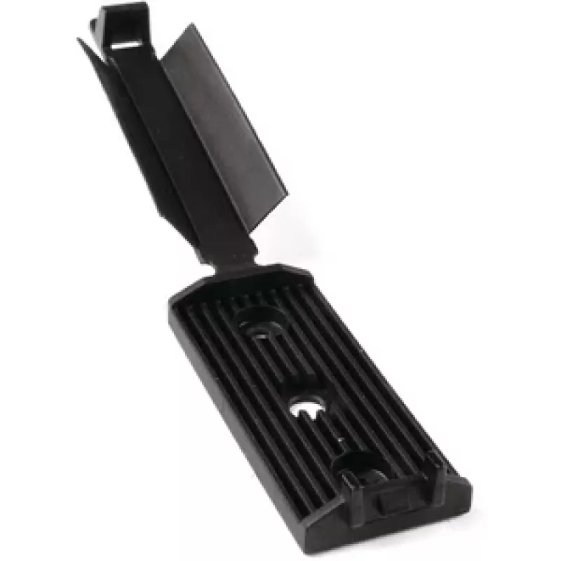 HellermannTyton FKH80 fissaggio a vite per fascette, nero PA66, 25 mm x 56,5 mm, 100 pezzi 151-16800