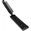 HellermannTyton FKH80 fissaggio a vite per fascette, nero PA66, 25 mm x 56,5 mm, 100 pezzi 151-16800