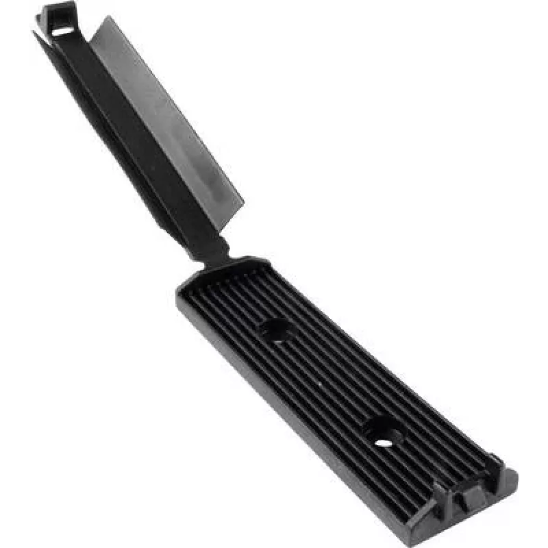 HellermannTyton FKH80 fissaggio a vite per fascette, nero PA66, 25 mm x 56,5 mm, 100 pezzi 151-16800