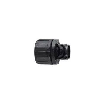 HellermannTyton HG-67-S-M63 BK raccordo diritto NW67 M63x1,5 nero