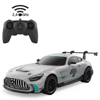 JAMARA Mercedes-Benz AMG GT2 1:24 2,4 GHz auto RC grigio 402240
