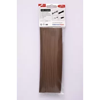 HELLERMANNTYTON set guaine termorestringenti HIS-3, rapporto di restringimento 3:1, colori vari, 100 pezzi, lunghezza 200 mm 308-31214