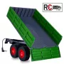 Rimorchio ribaltabile Jamara verde scuro per trattore RC 1:16 (423284)