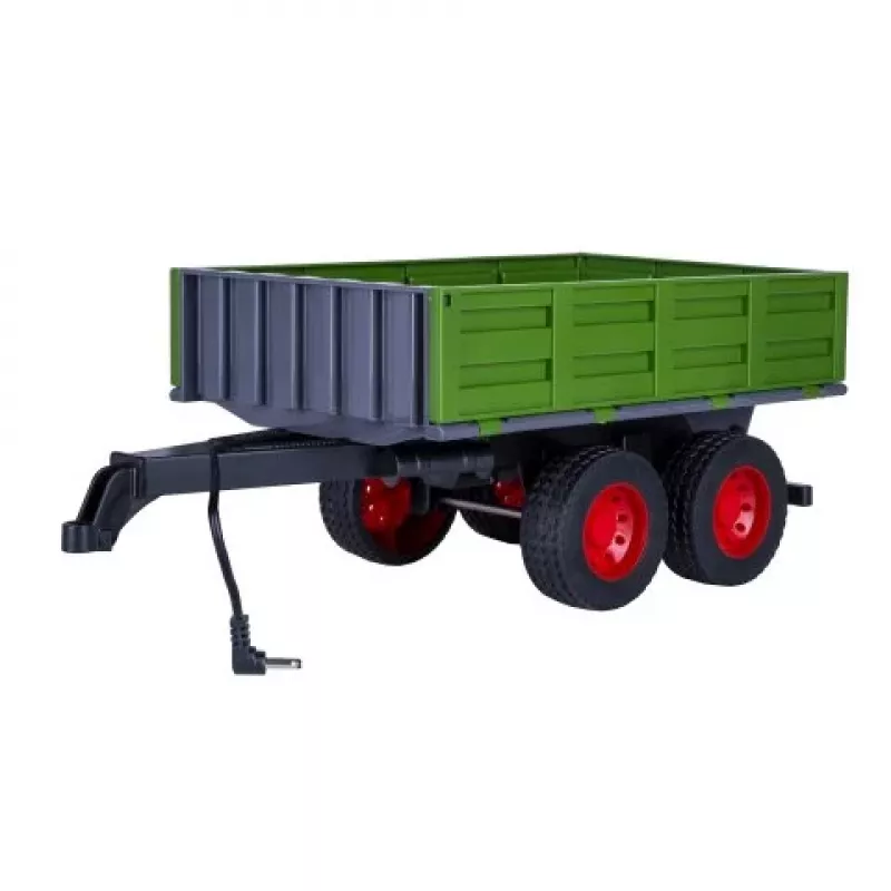 Rimorchio ribaltabile Jamara verde scuro per trattore RC 1:16 (423284)