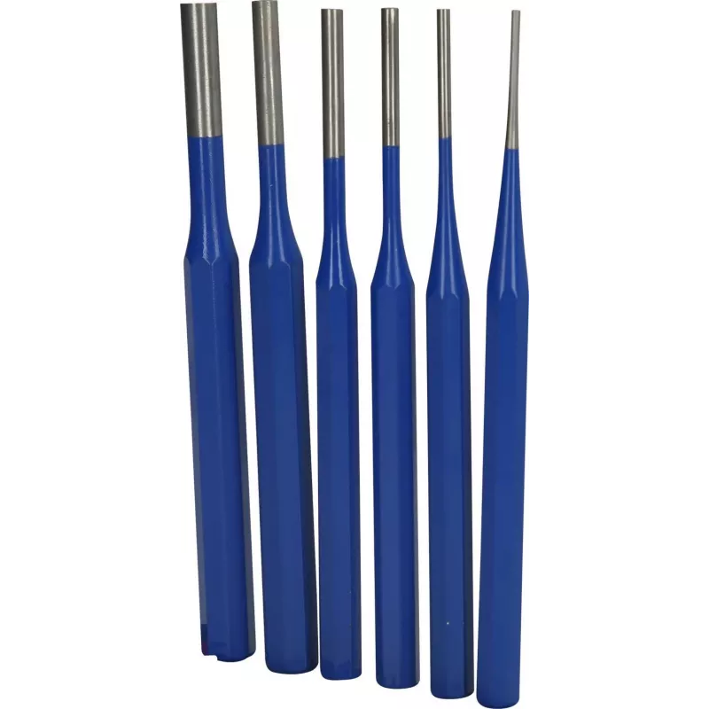 Brilliant Tools BT085006 set di punzoni a rullino, 6 pezzi, 3-10 mm, acciaio cromo-vanadio