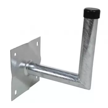 WEIß WHS250048FZ staffa a parete in acciaio 250 mm bianco (39017)