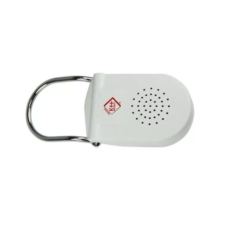 KH-SECURITY KH 100183 allarme elettronico per maniglia porta, sistema di allarme mobile, bianco