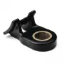 HellermannTyton HDM500-PA66HIRHSUV-BK Base di fissaggio a vite per fascette, nero, 1 pz. 151-02096