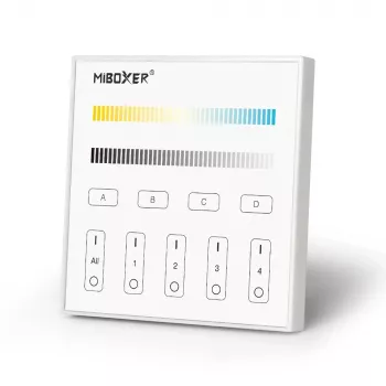 Miboxer LED Smart DALI Pannello touch per temperatura colore DT8 (DP2S)