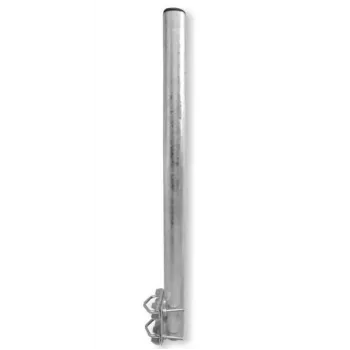 BIANCO MAV7548 prolunga per palo 75 cm - diametro 48 mm, acciaio zincato 39060
