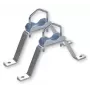BIANCO MHZ1560 kit supporto a parete in acciaio 15cm (39061)