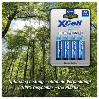 XCell stilo AA batteria alcalina-manganese LR6 1,5V 136150