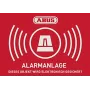ABUS adesivo di avviso allarme con logo 148 x 105 mm (1 pz.) AU1422