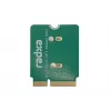 ALLNET Radxa adattatore da M.2 E-Key a SATA (RA013)