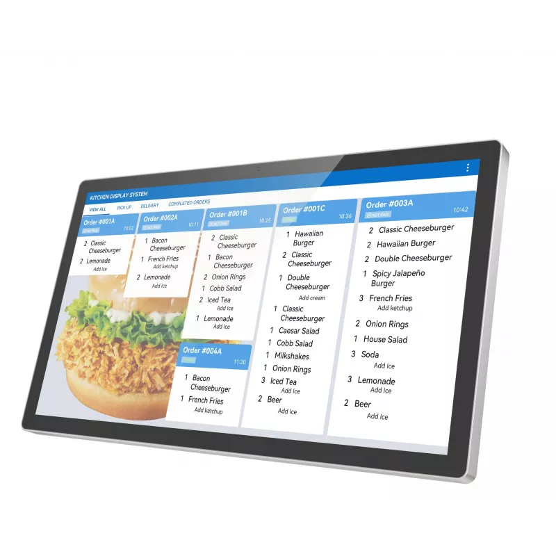 ALLNET Kitchen210 Industrie display da cucina 21 pollici, Rockchip RK3576, Android 15, pannello frontale IP65, touchscreen Full HD