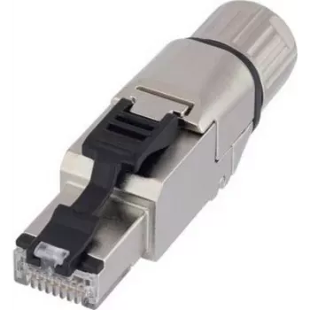 LAPP ED-IE-AXS-6A-A-20-FD-FC connettore RJ45 Cat.6A per assemblaggio in campo, schermato, IDC senza attrezzi, pressofusione di zinco, confezione da 10 21700654