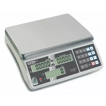 KERN CXB 6K0.5 bilancia contapezzi, capacità 6 kg, leggibilità 0,5 g, argento