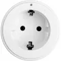 SYNERGY21 MODULRAIL modulo presa tipo F bianco (Schuko) 16A 250V S21-MR016