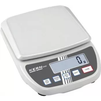 KERN EMS 12K1 bilancia postale digitale, capacità 12 kg, leggibilità 1 g, bianco