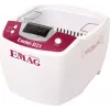 Emag pulitore a ultrasuoni con riscaldamento, serbatoio 2 L, 160 x 90 x 50 mm, 80 W potenza ultrasuoni, controllo digitale di tempo e temperatura, case in plastica