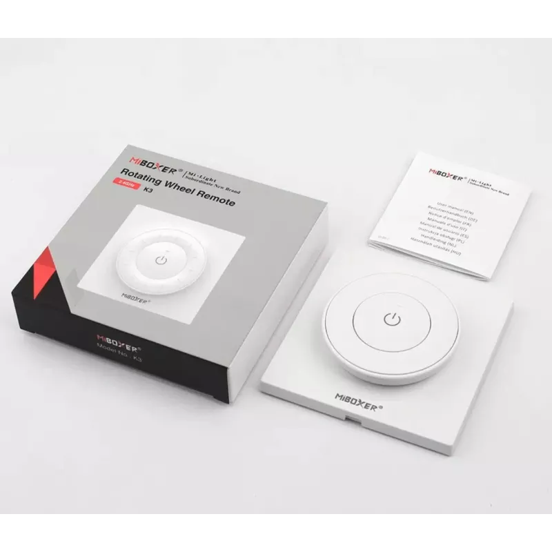 MiBoxer K3-W telecomando LED Dual White 2,4GHz con rotella touch girevole