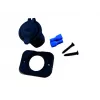 IWH presa di ricarica USB da incasso 12/24V, 2,1A, 1x USB-A, montaggio a pannello 019004
