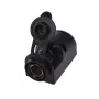 IWH presa DIN da parete 12/24V 16A nero 019009