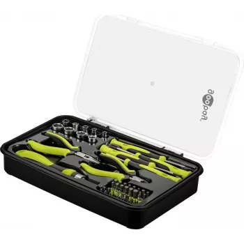 Goobay Advanced set di 49 utensili di precisione per riparazione elettronica 77846