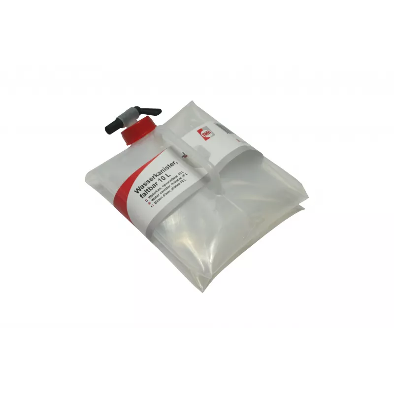 IWH 19602 Tanica pieghevole per acqua 10 L con rubinetto