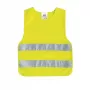 IWH 453502 Gilet di sicurezza per bambini EN 1150, giallo fluorescente, chiusura a velcro, unisex