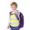 IWH 453502 Gilet di sicurezza per bambini EN 1150, giallo fluorescente, chiusura a velcro, unisex