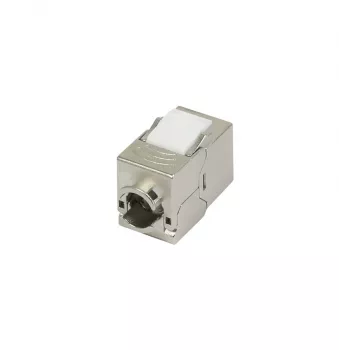 SYNERGY21 S216338V2 Jack Keystone CAT6A schermato, senza attrezzi, Slim-line, RJ45, 500 MHz
