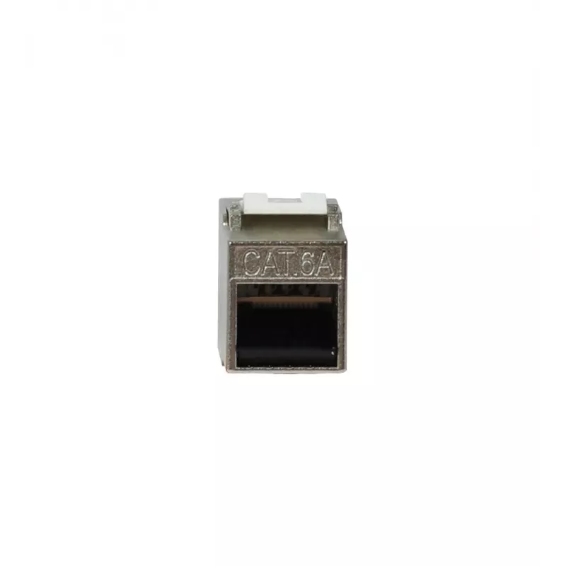 SYNERGY21 S216338V2 Jack Keystone CAT6A schermato, senza attrezzi, Slim-line, RJ45, 500 MHz