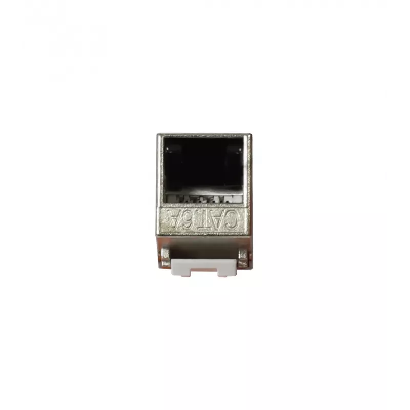 SYNERGY21 S216338V2 Jack Keystone CAT6A schermato, senza attrezzi, Slim-line, RJ45, 500 MHz