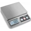 KERN FOB 5K1S Bilancia postale digitale, 5 kg di capacità, 1 g di leggibilità, argento