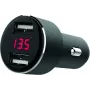 IWH caricabatterie auto dual USB con indicatore di tensione 4,8A (019062)
