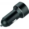 IWH caricabatterie auto dual USB con indicatore di tensione 4,8A (019062)