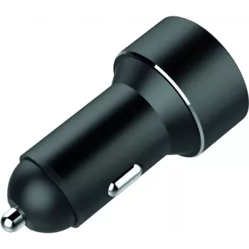 IWH caricabatterie auto dual USB con indicatore di tensione 4,8A (019062)