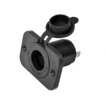 IWH presa a incasso 12/24V-DC, max. 20A, tipo accendisigari, nero 19002