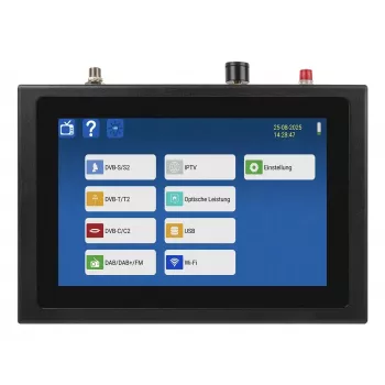Megasat HD 7 Combo V2 misuratore satellitare DVB-S/S2/T/T2/C DAB/DAB+ USB DiSEqC 1 (2600024)