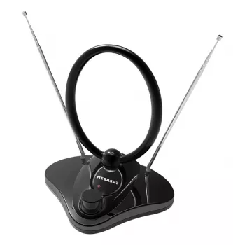 MEGASAT DVBT30V2 antenna da interno attiva 28dB DVB-T2 DAB+ con filtro LTE 200218