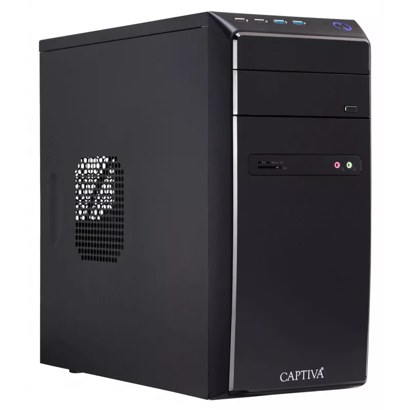 Captiva Power Starter I93-728 PC desktop (Intel Core i5-14400, 16GB DDR5, 500GB SSD, Wi-Fi, Windows 11 Home)